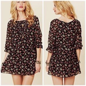 Free People Doll pants mini dress